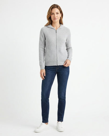 Ulla Fashion - Miven | Gerippter Feingestrickter Hoodie Unisex