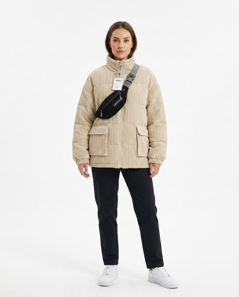 Ulla Fashion - Nonal | Gerippt Wattiert Jacke Unisex