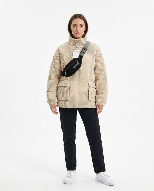 Ulla Fashion - Nonal | Gerippt Wattiert Jacke Unisex