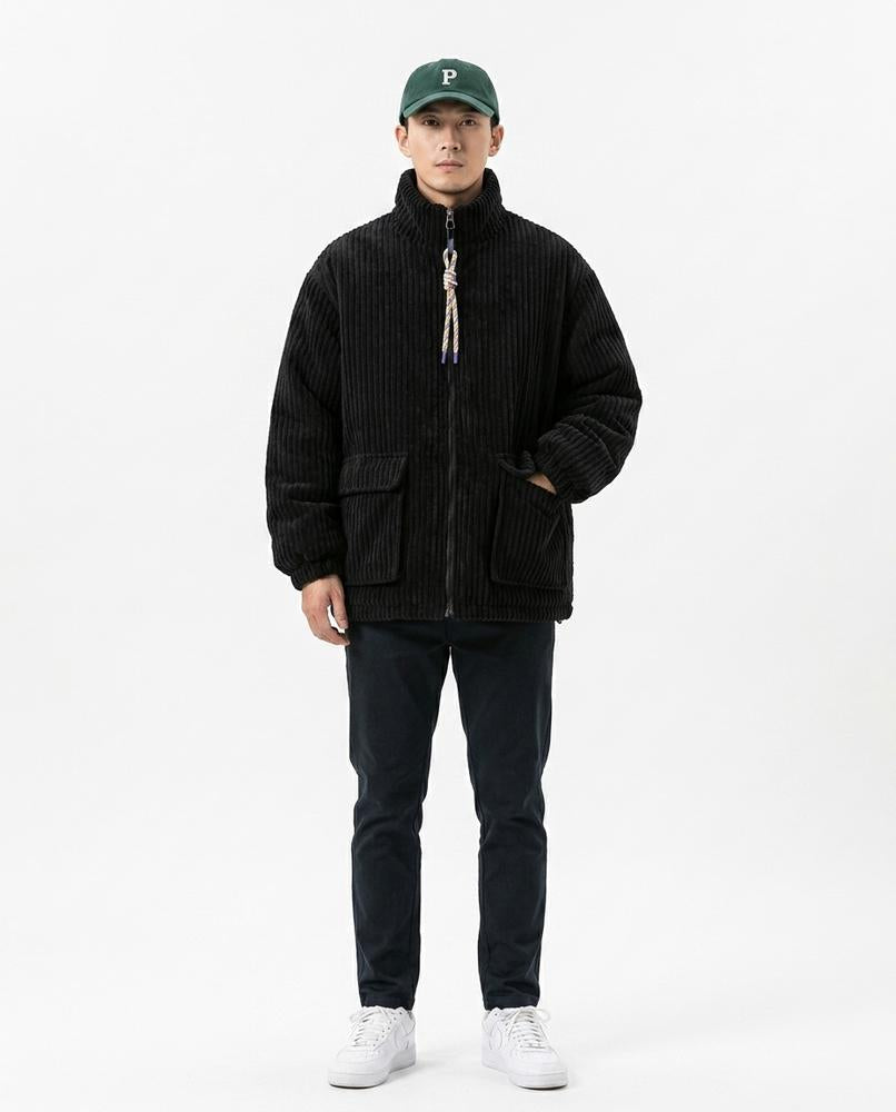 Ulla Fashion - Nonal | Gerippt Wattiert Jacke Unisex