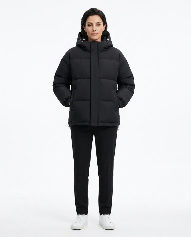 Ulla Fashion - Ellev | Wattiert Gefüttert Jacke Unisex