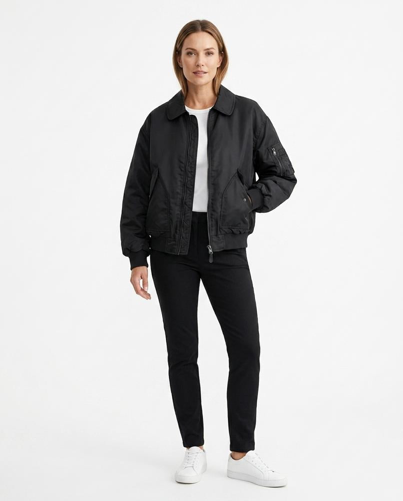 Ulla Fashion - Minal | Gefütterte Weit Geschnittene Jacke Unisex