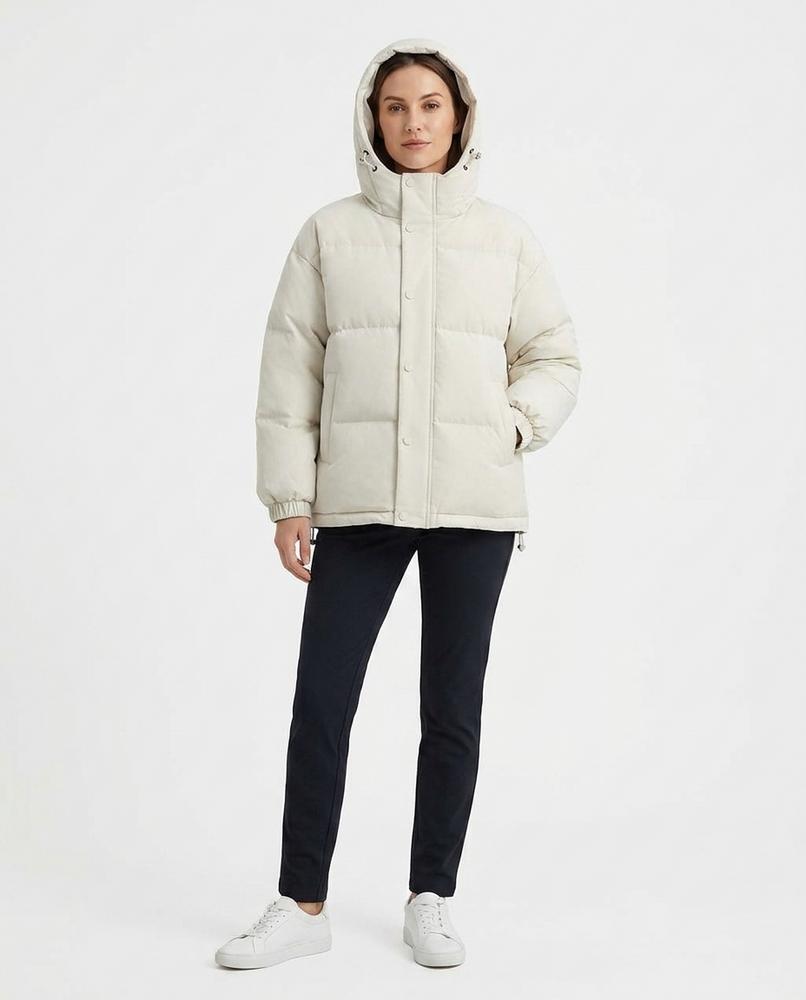 Ulla Fashion - Ellev | Wattiert Gefüttert Jacke Unisex