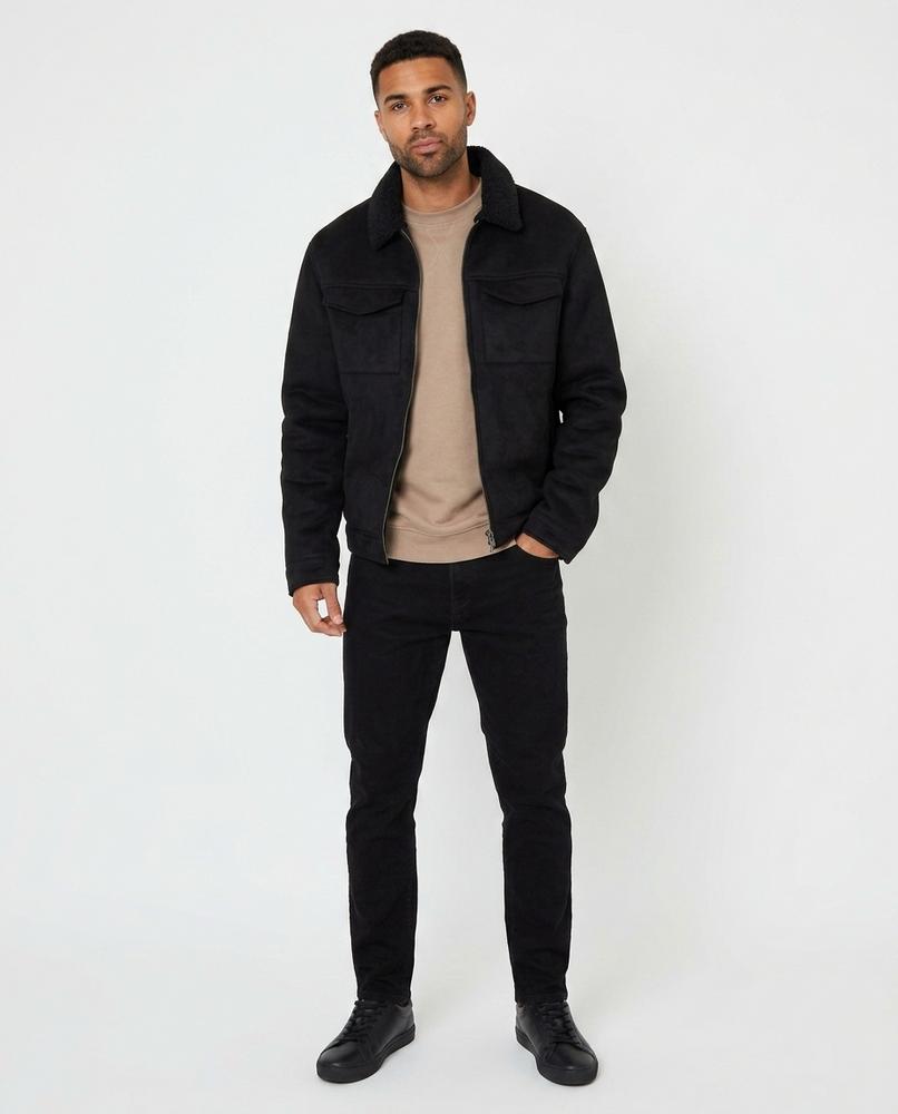 Ulla Fashion - Milin | Gefütterte Veloursartige Jacke Herren