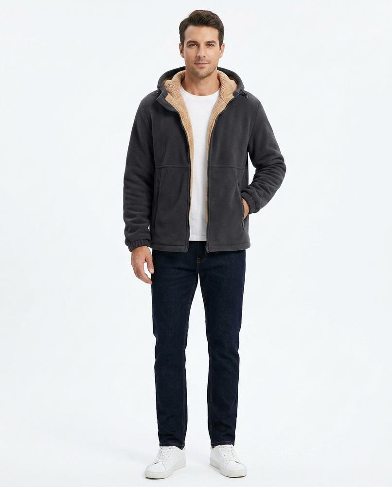 Ulla Fashion - Domer | Gefütterte Fleece Jacke Herren