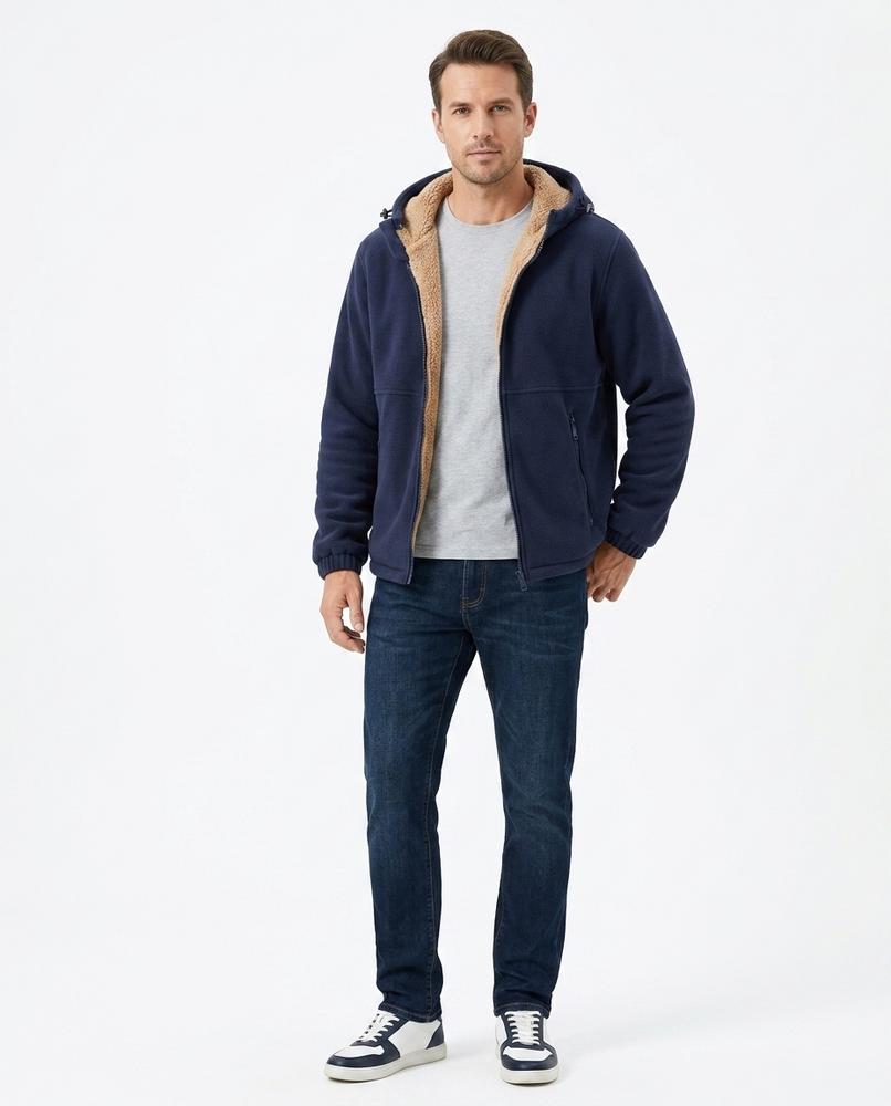 Ulla Fashion - Domer | Gefütterte Fleece Jacke Herren