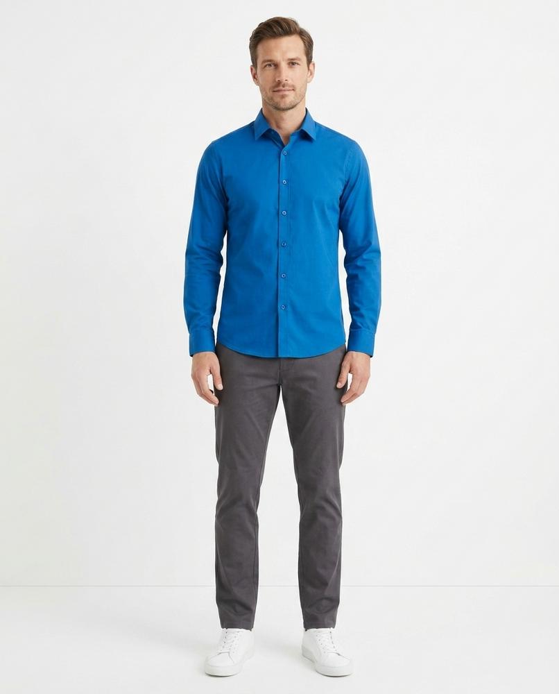 Ulla Fashion - Dinod | Tailliertes Langarm Hemd Herren
