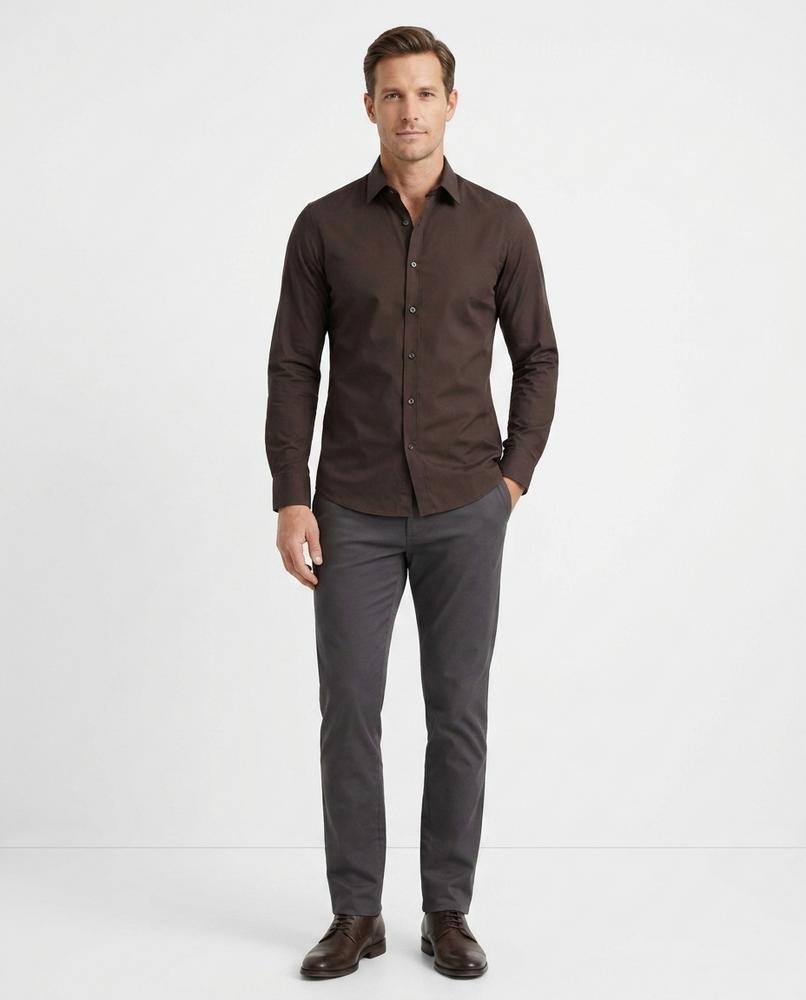 Ulla Fashion - Dinod | Tailliertes Langarm Hemd Herren