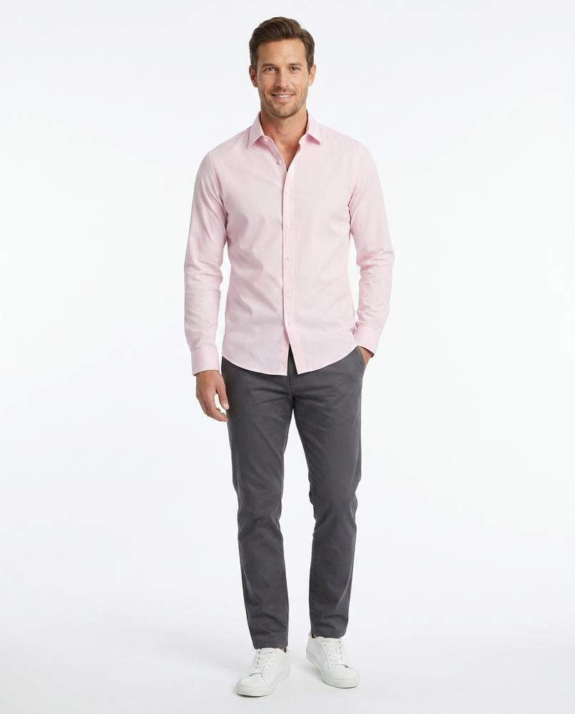 Ulla Fashion - Dinod | Tailliertes Langarm Hemd Herren