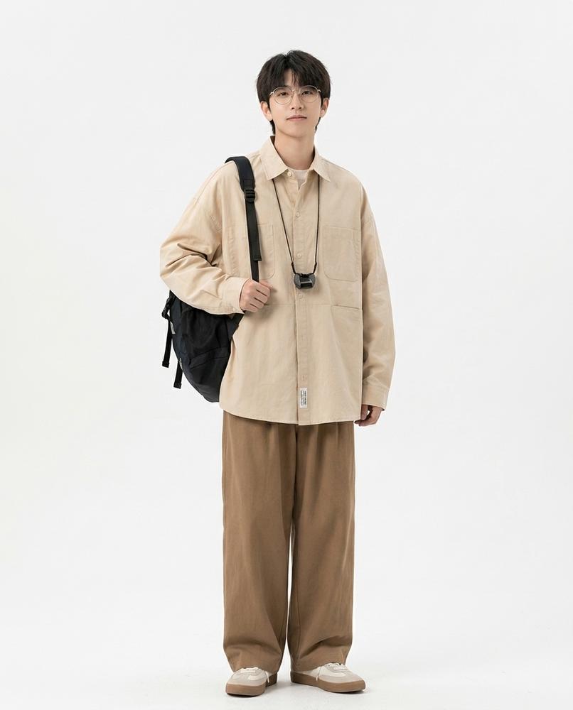Ulla Fashion - Nihil | Langärmliges Lockeres Hemd Unisex