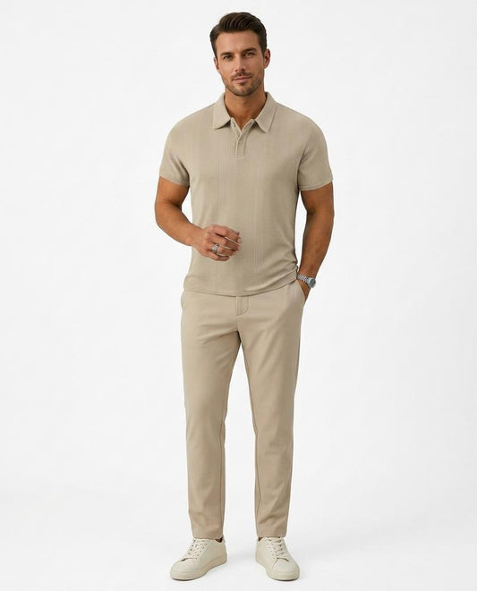 Ulla Fashion - Zigak | Strukturiert Kurzärmlig Shirt Herren