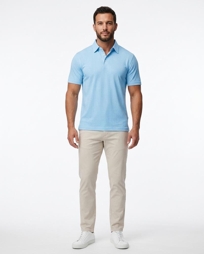 Ulla Fashion - Zigak | Strukturiert Kurzärmlig Shirt Herren