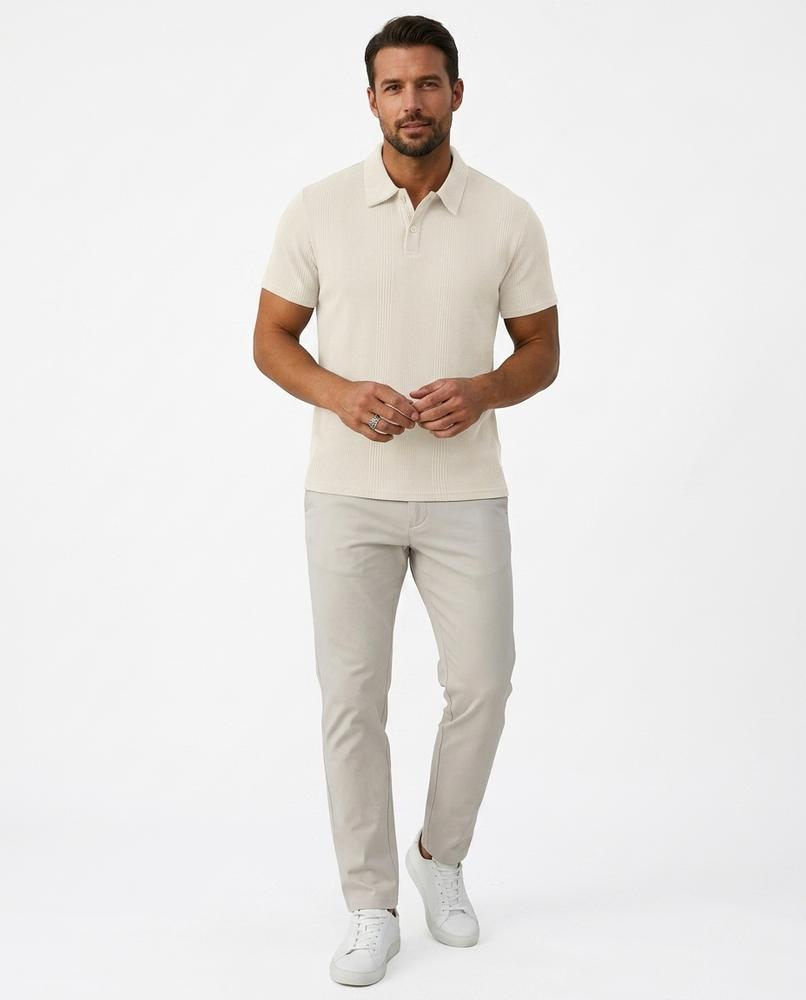 Ulla Fashion - Zigak | Strukturiert Kurzärmlig Shirt Herren