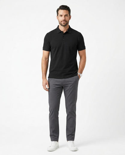 Ulla Fashion - Cefun | Kurzärmliges Strukturiertes Shirt Herren