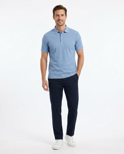 Ulla Fashion - Cefun | Kurzärmliges Strukturiertes Shirt Herren