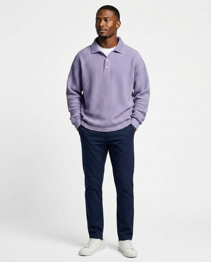 Ulla Fashion - Aegad | Strukturiert Langärmlig Pullover Herren