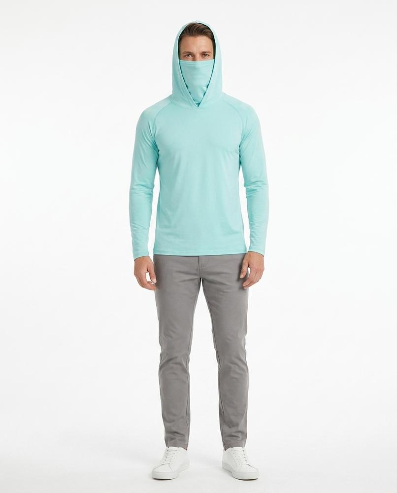 Ulla Fashion - Suhuk | Langärmliger Figurbetonter Hoodie Herren
