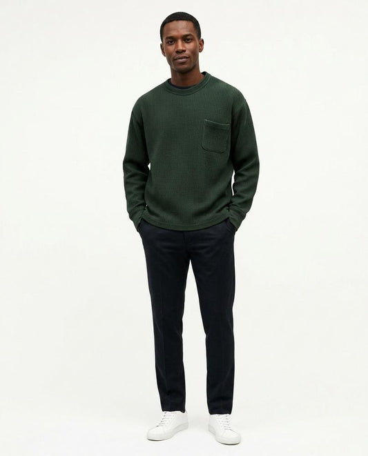 Ulla Fashion - Tapar | Strukturiert Langärmlig Shirt Herren