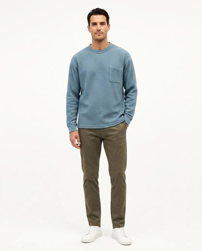 Ulla Fashion - Tapar | Strukturiert Langärmlig Shirt Herren