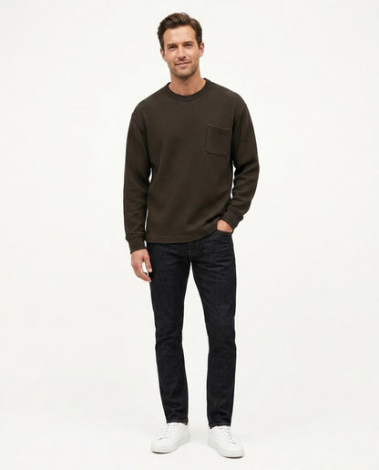 Ulla Fashion - Tapar | Strukturiert Langärmlig Shirt Herren