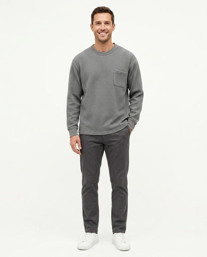 Ulla Fashion - Tapar | Strukturiert Langärmlig Shirt Herren